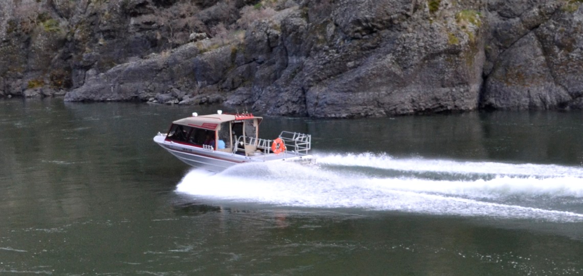 Fall Chinook Salmon Jet Boat Fishing in Hells Canyon